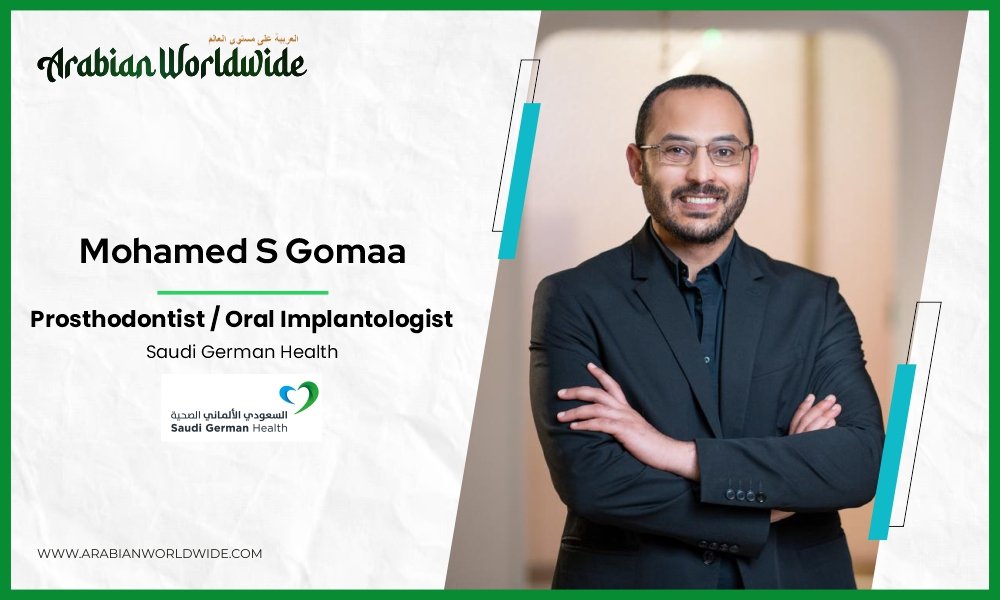 Mohamed S Gomaa : focusing on restorative and cosmetic dentistry