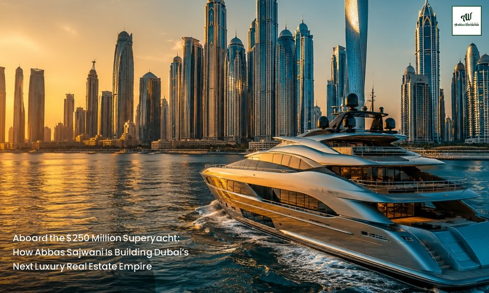 Aboard the $250 Million Superyacht: How Abbas Sajwani Is Building Dubai’s | Arebian WorldWide Magazine