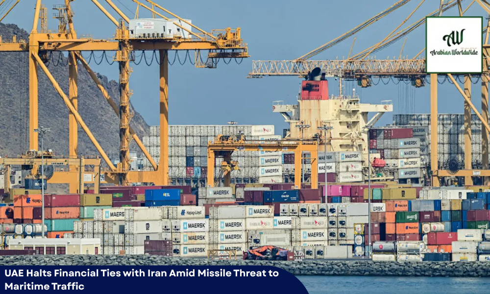 UAE Halts Financial Ties with Iran Amid Missile Threat to Maritime Traffic