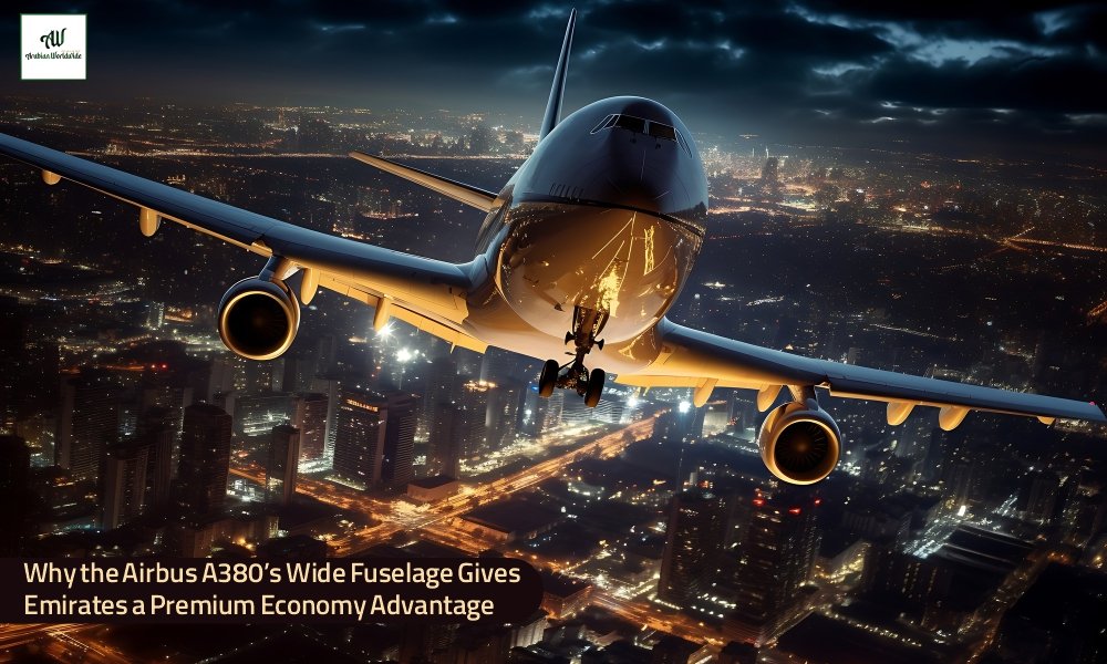 Airbus A380’s Wide Fuselage Gives Emirates a Economy Advantage | ArabianWhy the Airbus A380’s Wide Fuselage Gives Emirates a Premium Economy Advantage World Wide