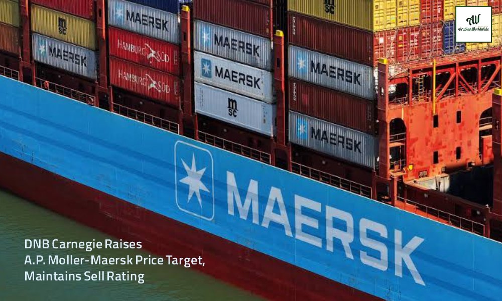 DNB Carnegie Raises A.P. Moller-Maersk Price Target, Maintains Sell Rating